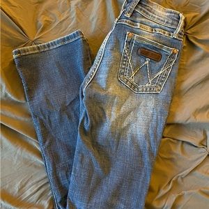 Womens Retro Wrangler Jeans 5/6x34